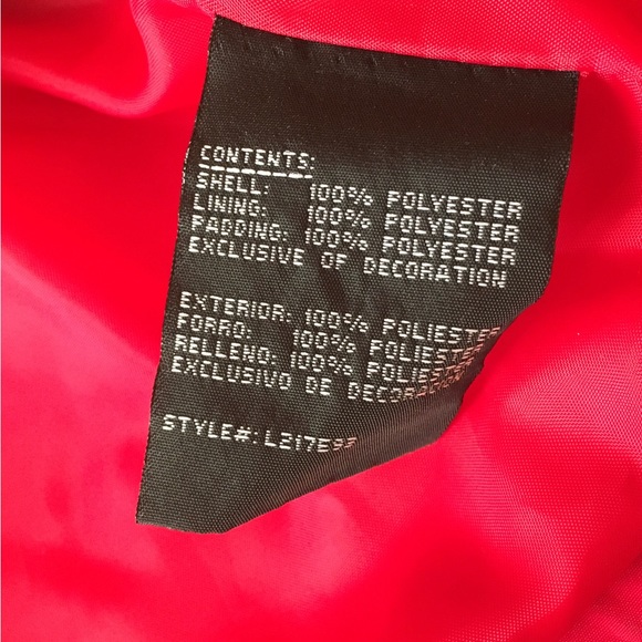 London Fog 2T Winter Jacket Coat Red And Black. VGUC - Picture 2 of 6